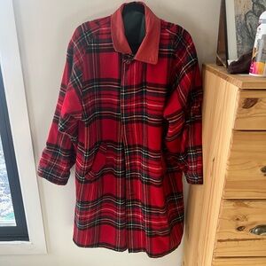 Vintage reversible Fox Run coat size L